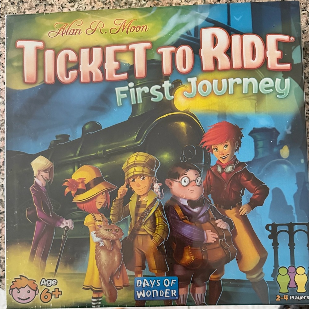 Ticket to Ride: First Journey Board Game